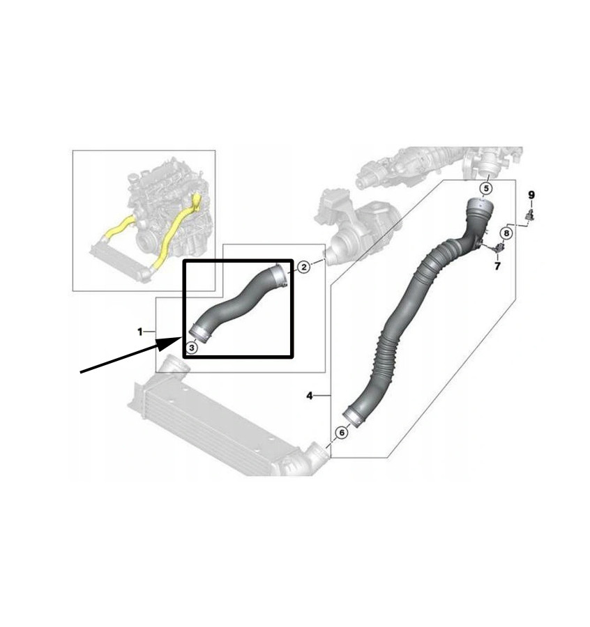 Przewód turbiny WRC 5700023