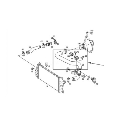 Przewód turbiny WRC 5700021