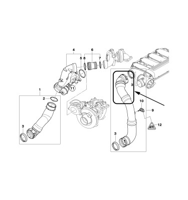 Przewód turbiny WRC 5700020