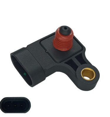 Czujnik ciśnienia w kolektorze ssącym Map Sensor WRC 5382283