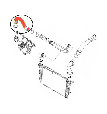 Przewód turbiny WRC 5700034