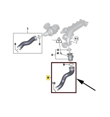 Przewód turbiny WRC 5700026
