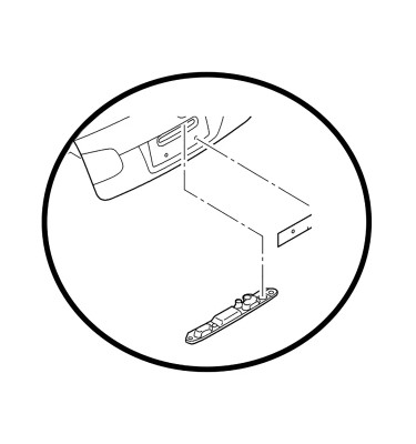 Mikrostyk klapy bagażnika WRC 7200014