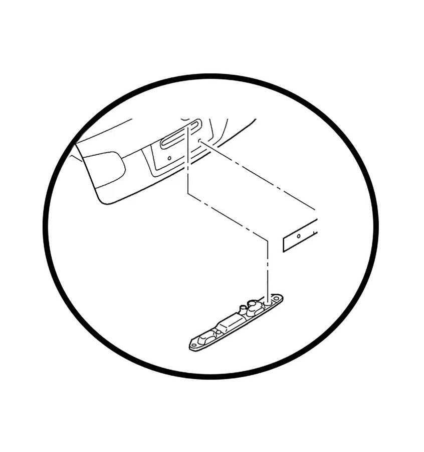 Mikrostyk klapy bagażnika WRC 7200014