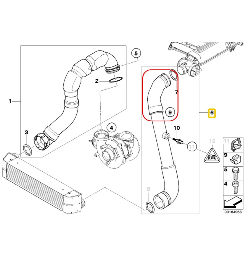 Przewód turbiny WRC 5700019