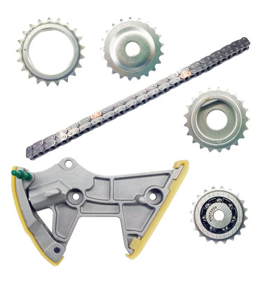 ZESTAW NAPINACZA WRC 6400106 (ZĘBATKI + ŁAŃCUCH + NAPINACZ))