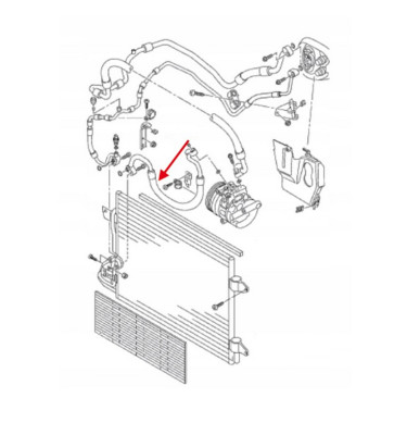 Przewód klimatyzacji WRC 5780006