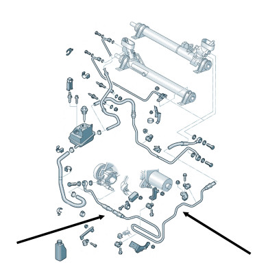 Przewód układu wspomagania WRC 5720019