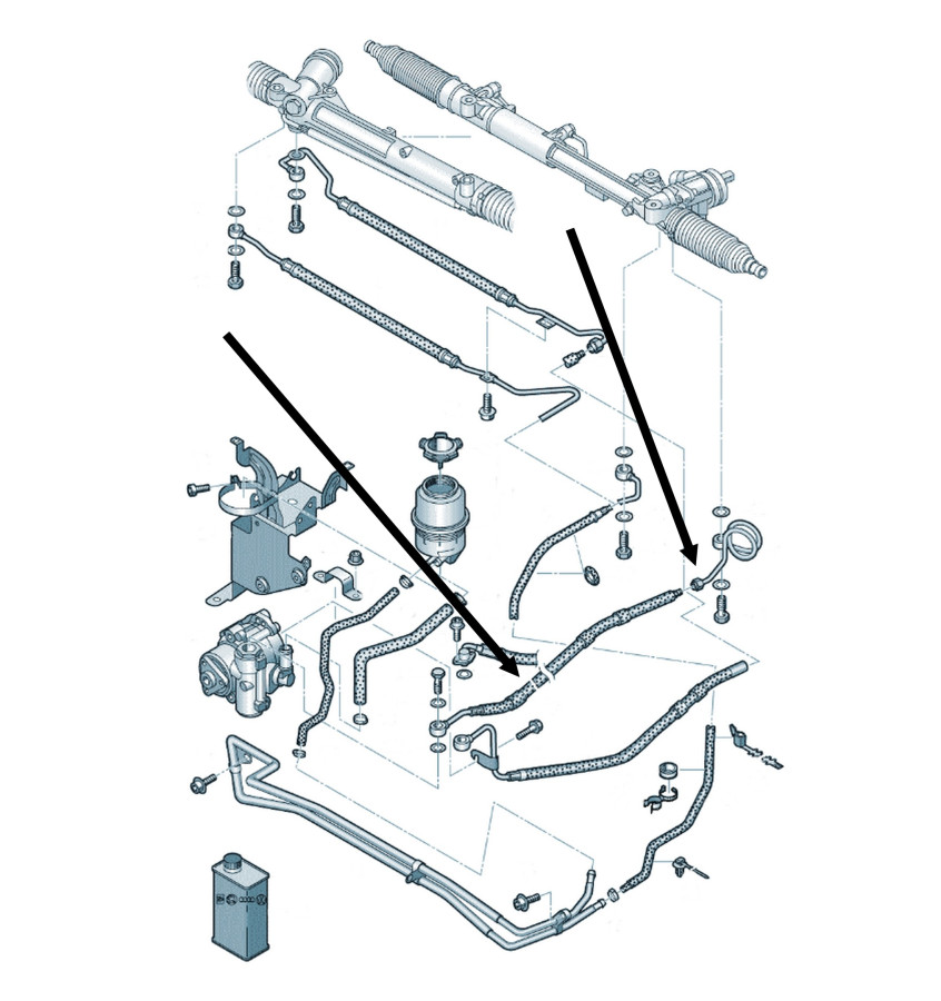 Przewód układu wspomagania WRC 5720027