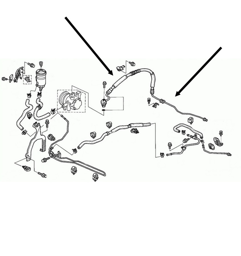 Przewód układu wspomagania WRC 5720034