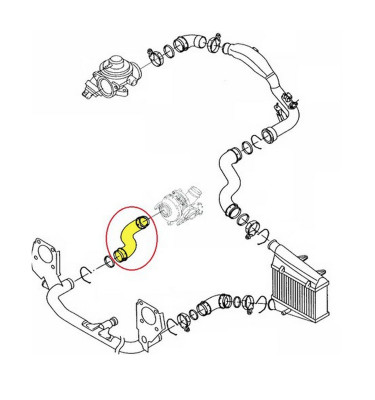 Przewód turbiny WRC 5700002