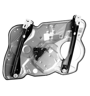 Podnośnik szyby lewy przód elektryczny 4 drzwi WRC 65BL091  z blachą