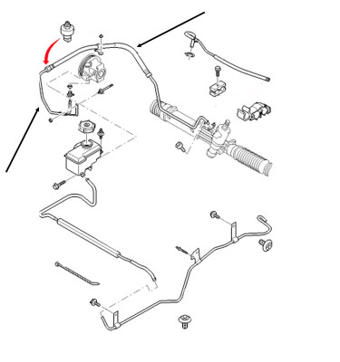 WRC power steering cable 5720014