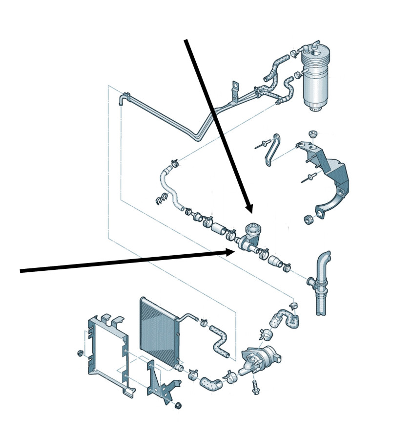 Zawór nagrzewnicy WRC 7700008