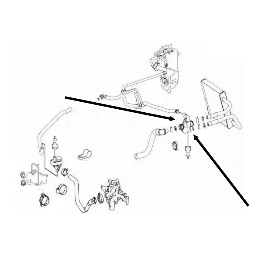 WRC coolant control valve 7700005