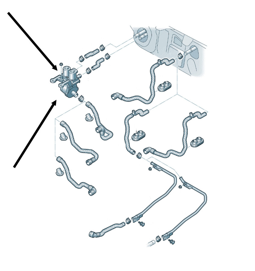 Zawór nagrzewnicy WRC 7700007