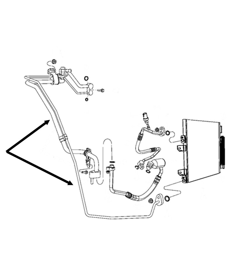 Przewód klimatyzacji WRC 5780020
