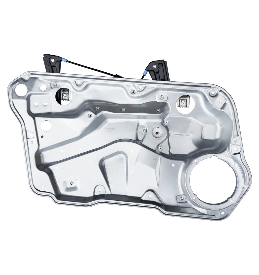 Podnośnik szyby lewy przód elektryczny 4 drzwi WRC 65BL093 z blachą