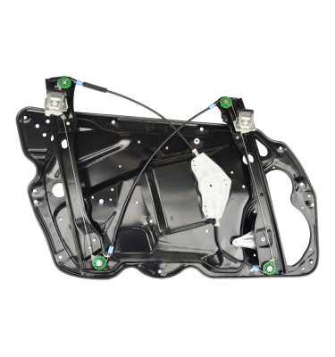 Podnośnik szyby prawy przód elektryczny WRC 65BL096 z blachą