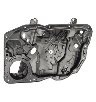 Podnośnik szyby prawy przód elektryczny WRC 65BL104 z blachą