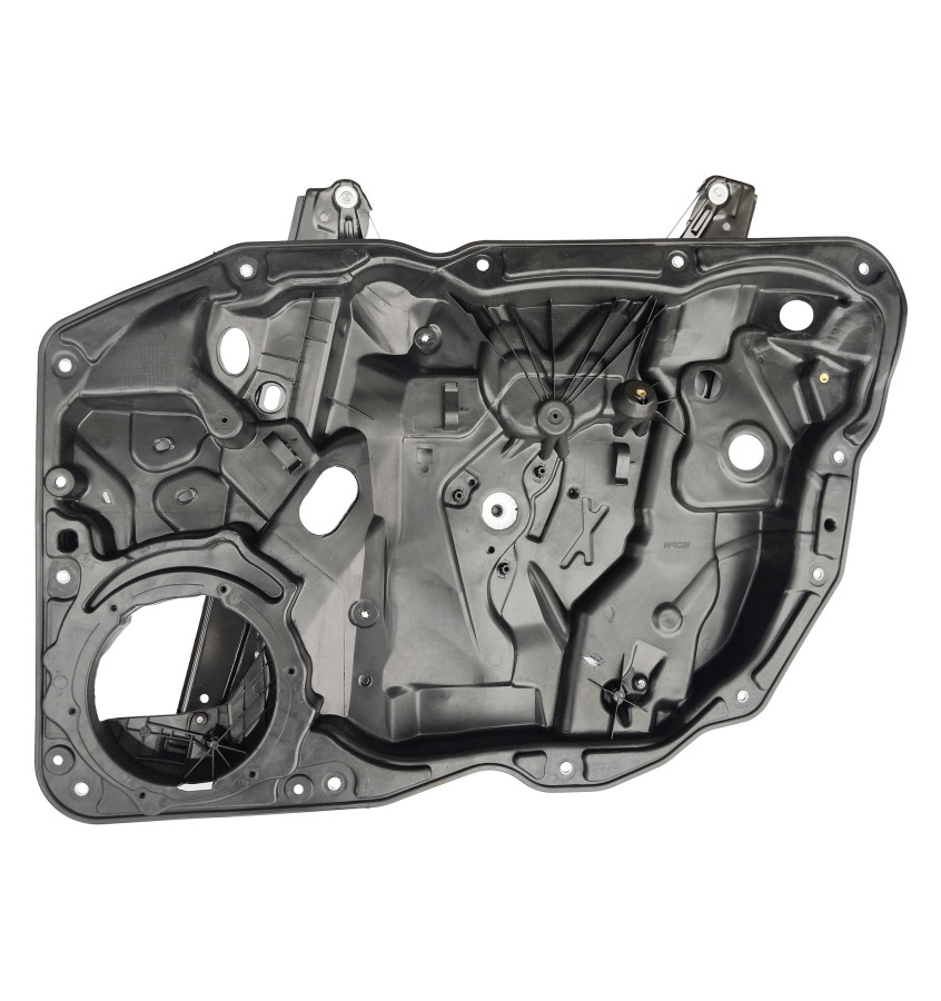 Podnośnik szyby prawy przód elektryczny WRC 65BL104 z blachą