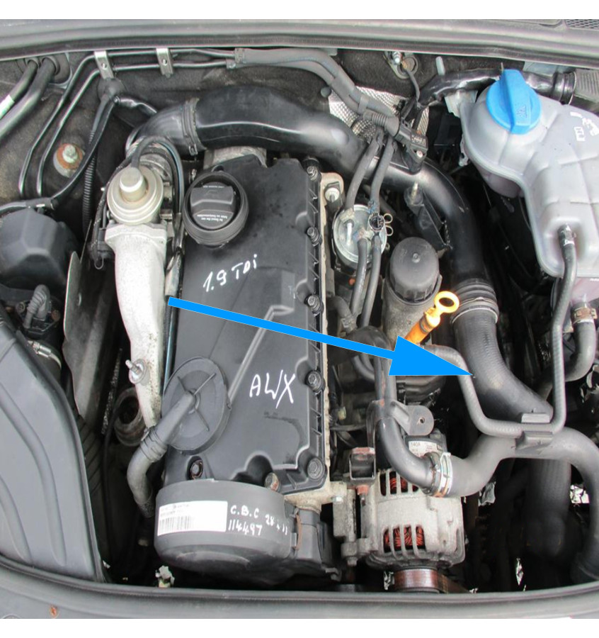 Przewód intercoolera WRC 5700063