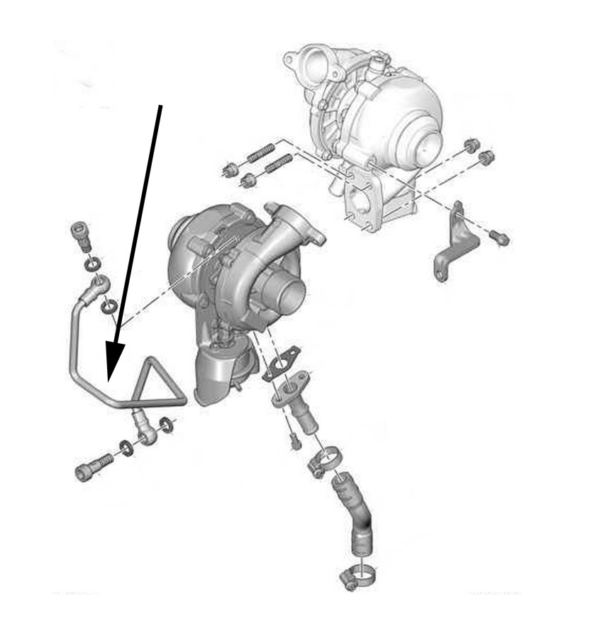 Przewód oleju turbiny WRC 5730041