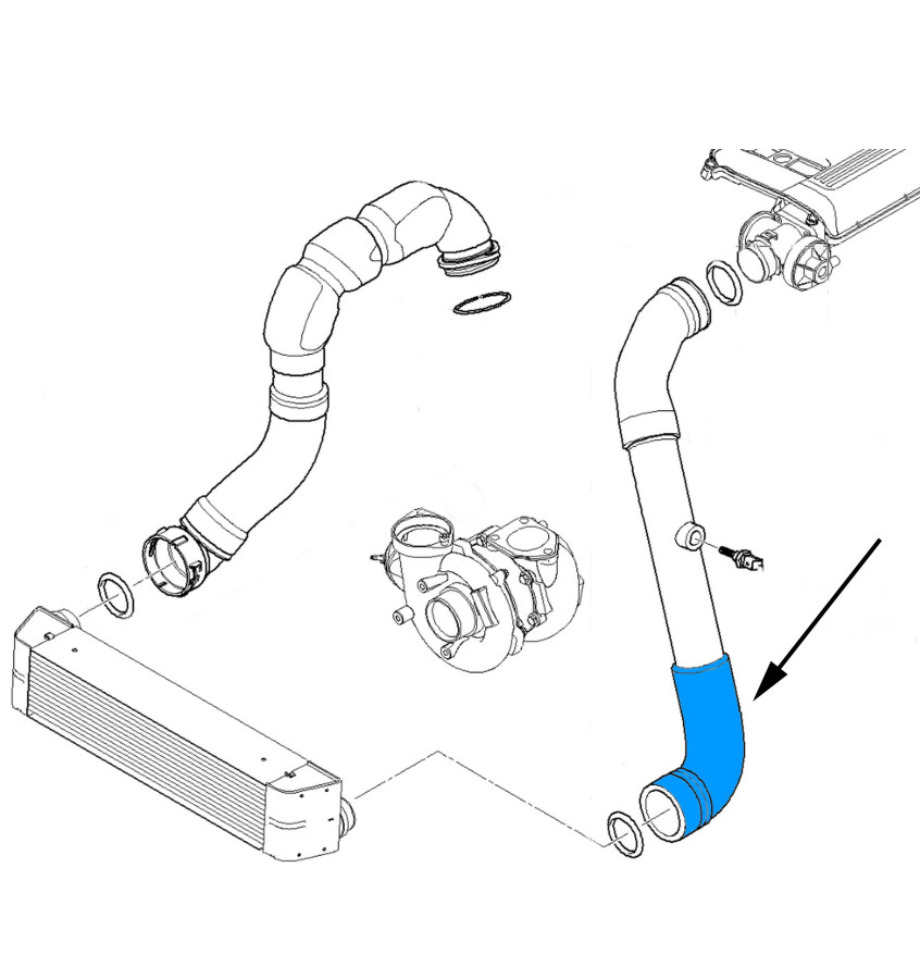 Przewód turbiny WRC 5700069