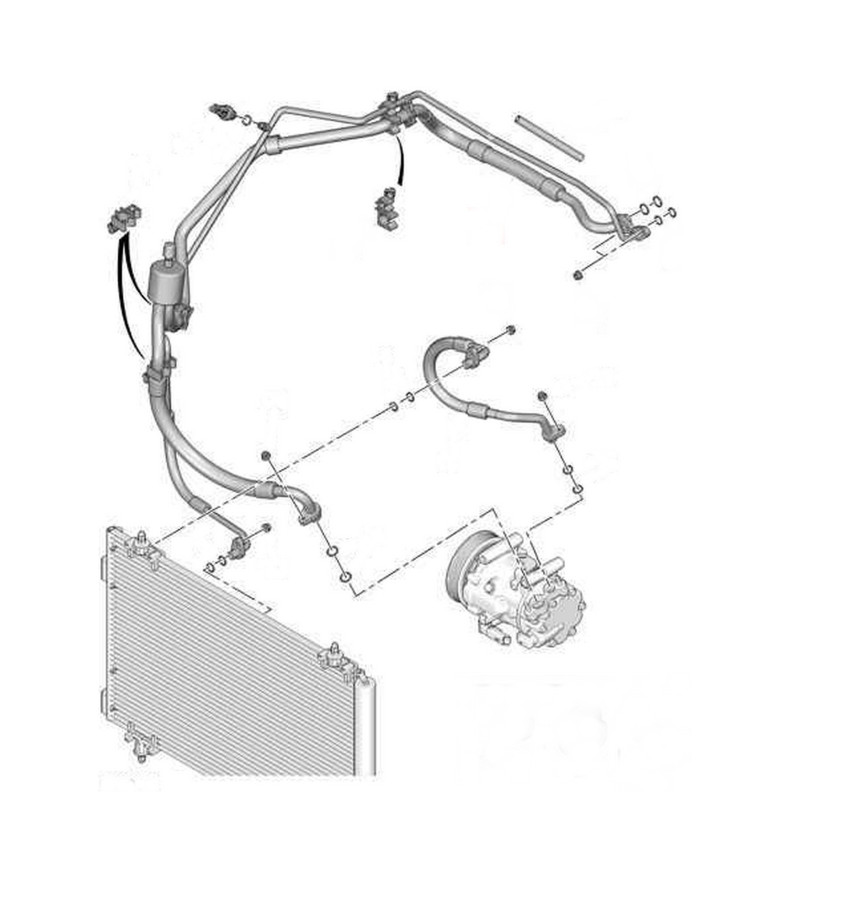 Przewód klimatyzacji WRC 5780025