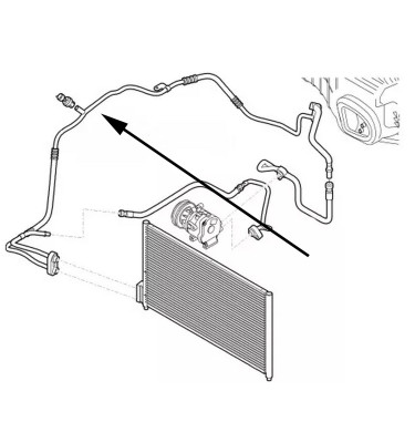 Przewód klimatyzacji WRC 5780015