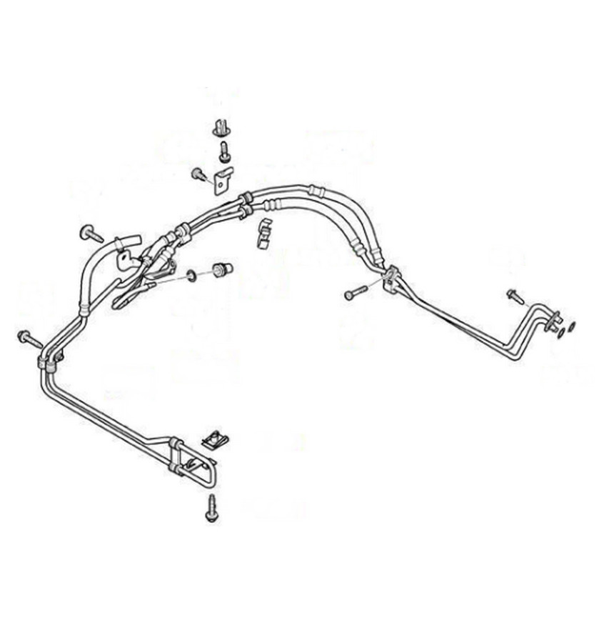 Przewód układu wspomagania WRC 5720040