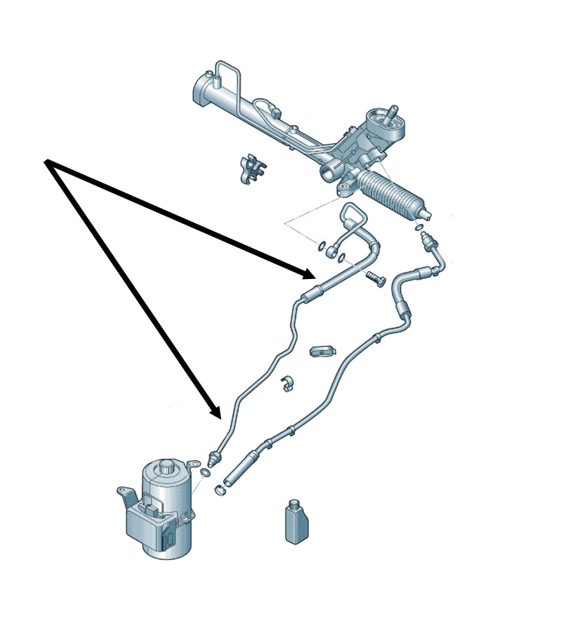Przewód układu wspomagania WRC 5720044