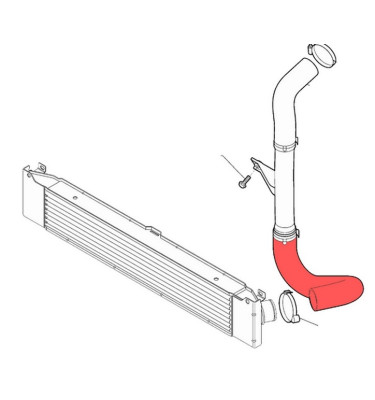 Turbo / intercooler hose WRC 5700068