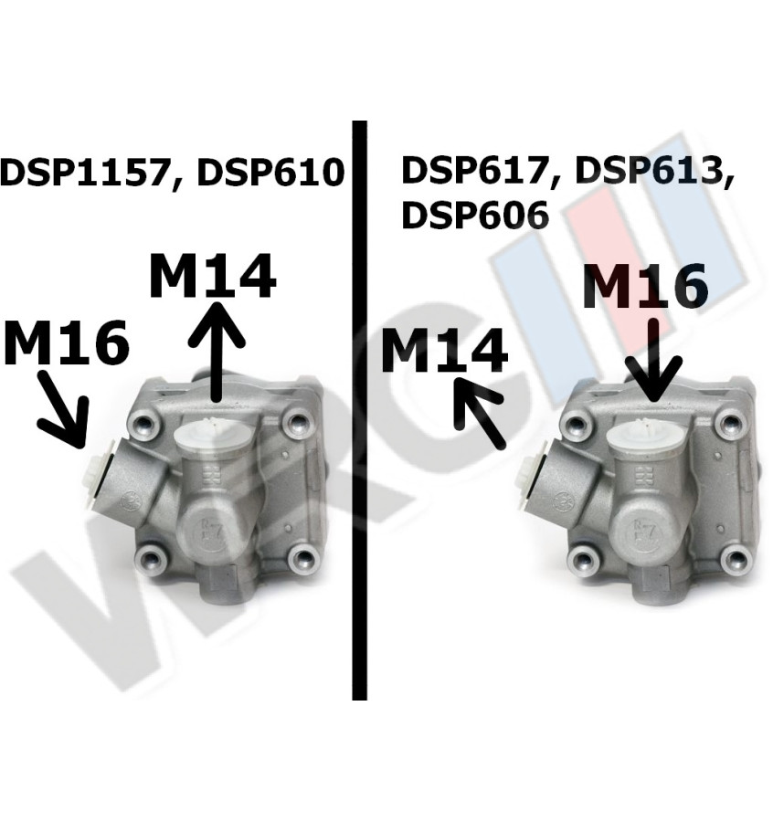 Pompa wspomagania układu kierowniczego WRC DSP1157